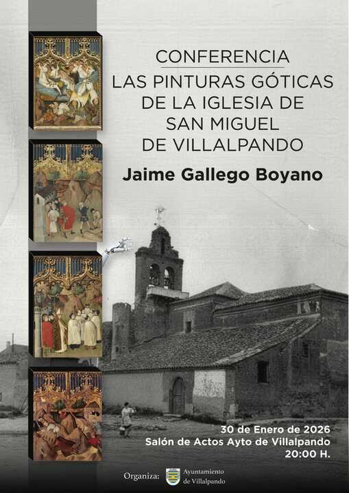 Conferencia pinturas Iglesia de San Miguel de Villalpando