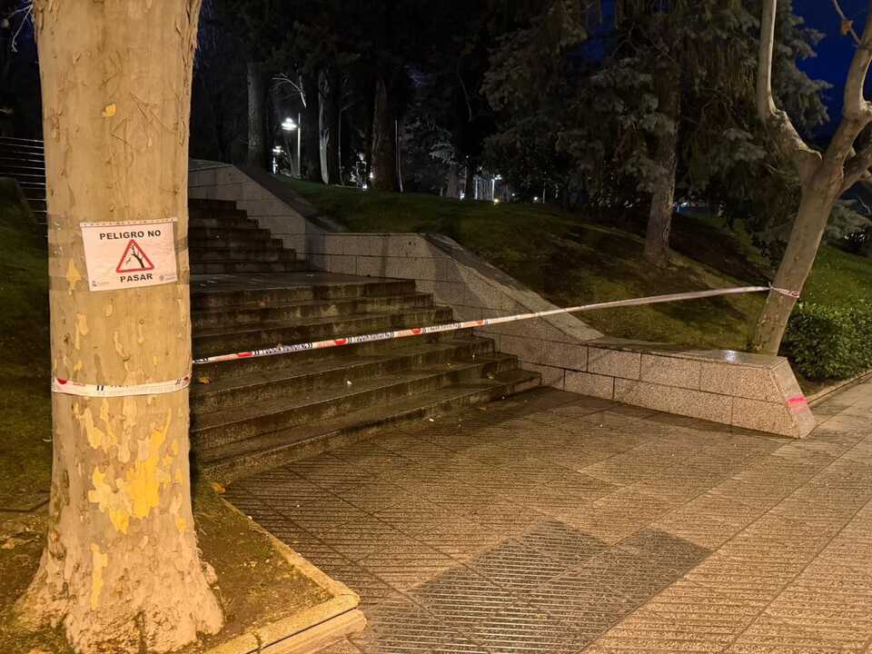 Precintado Parque San Martín