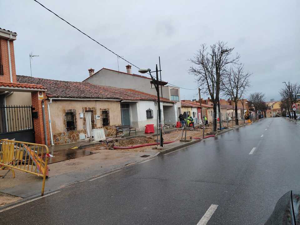 Obras calle Fermoselle en San Frontis_3