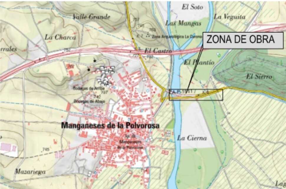 Obra Puente de Manganeses de la Polvorosa