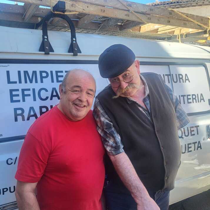 Ángel Jodra y Vicente Gil