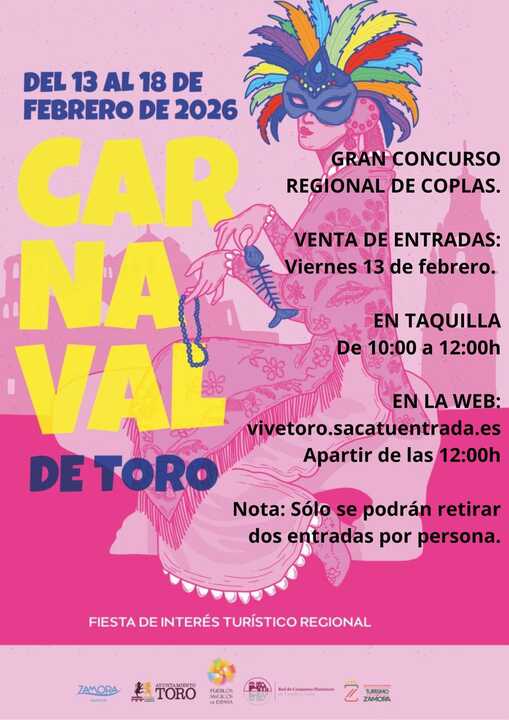 Carnaval de toro cartel