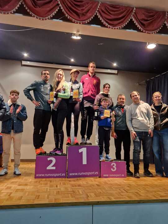 podio Carrera Popular San Blas Fresno el Viejo