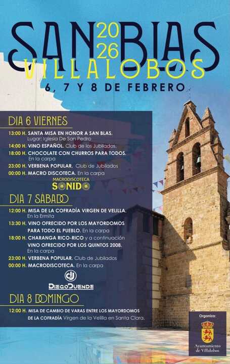 Cartel San Blas Villalobos