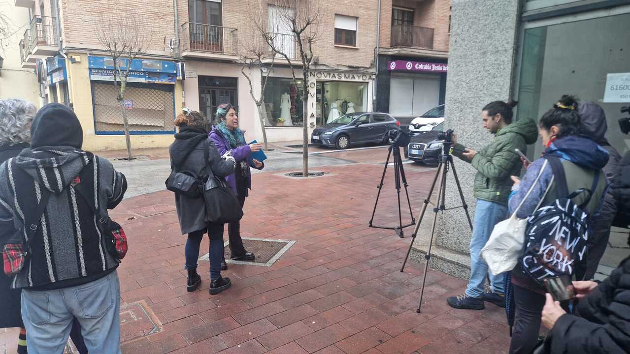 Perfomance del Sindicato de Inquilinas en Zamora