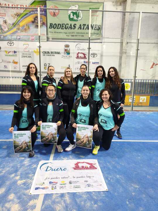 Pádel Duero Brazalete verde AECC Zamora _2