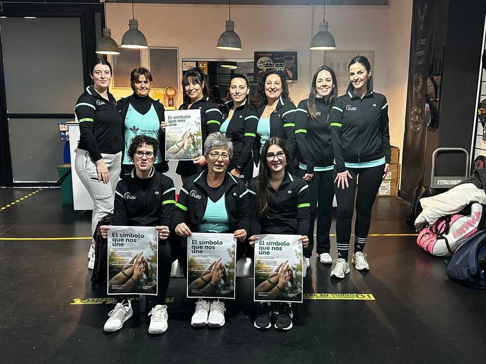 Pádel Duero Brazalete verde AECC Zamora _3