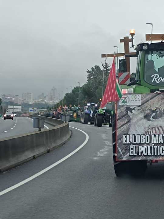 Zamora presente en la manfieistación por el campo en Madrid  (2)
