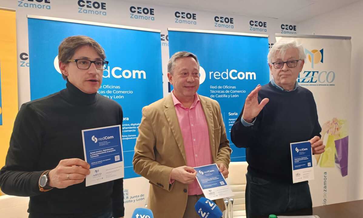 Presentación en Zamora de la redCom en apoyo al comercio local