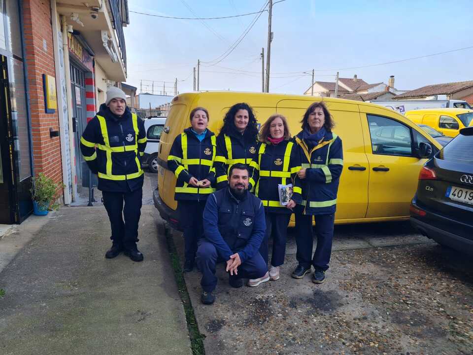 Paro de carteros en Roales del Pan