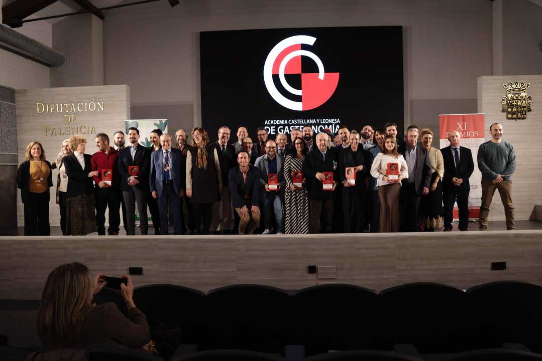 Foto de Familia de los Premios Academia Castellana y Leonesa