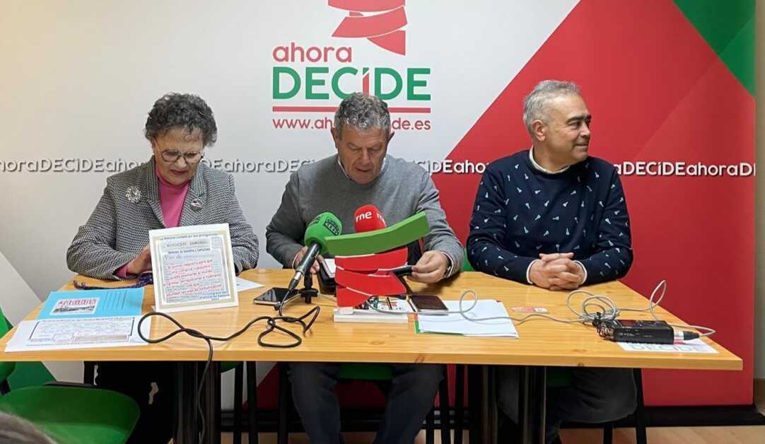 Rueda de prensa de Ahora Decide1