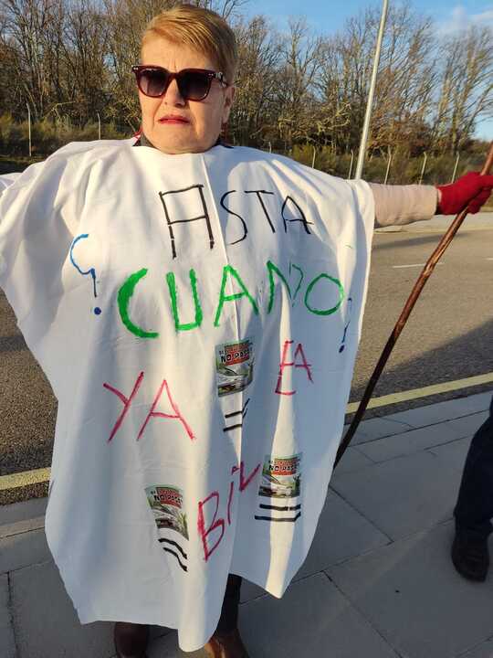Protestas Otero de Sanabria paradas ave
