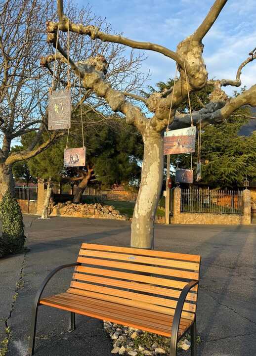 rincón de memoria dedicado a los incendios en Fuente Encalada (2)