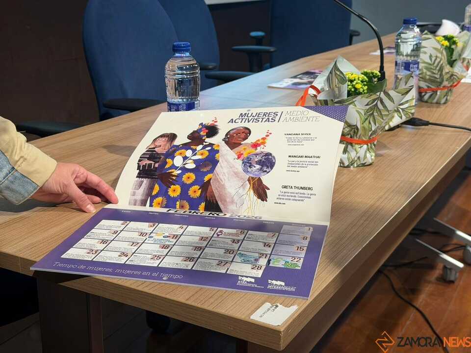 STE Zamora calendario mujeres activistas 2026