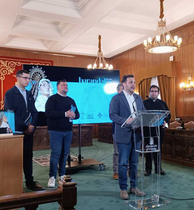 El diputado de Cultura presenta la revista Barandales 2026