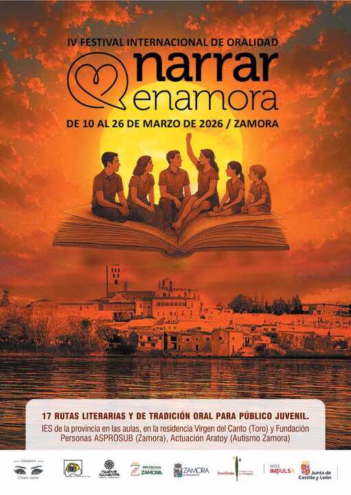 cartel Narrar Enamora