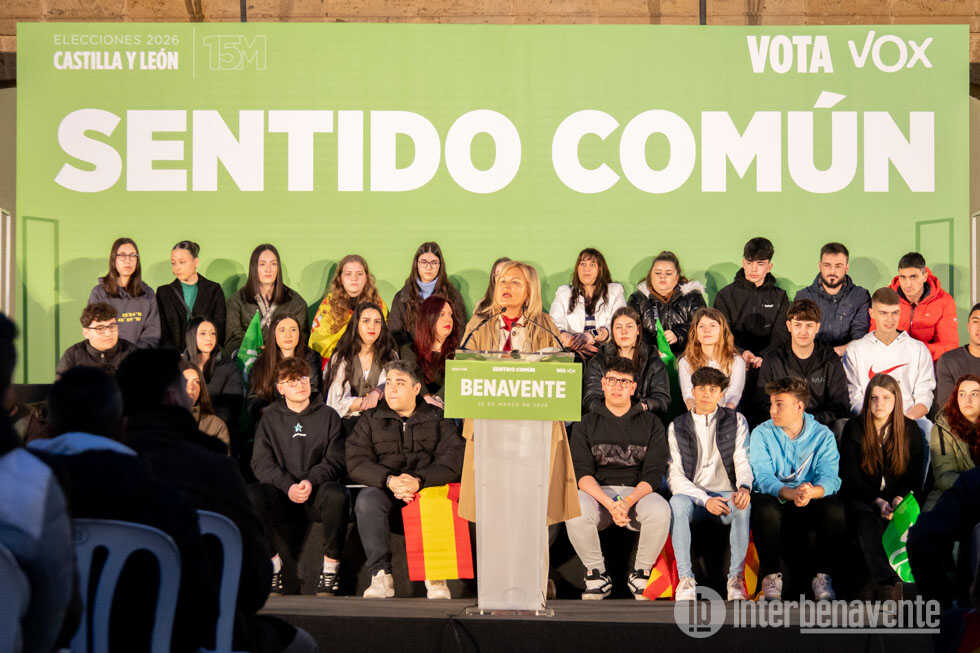 María Luisa Calvo Vox en Benavente - imagen Interbenavente