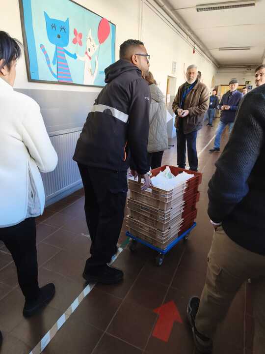 Elecciones catering de luz