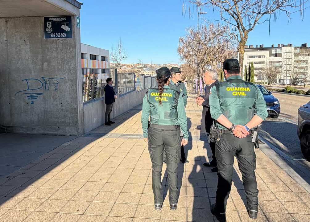 Guardia Civil en la jornada electoral