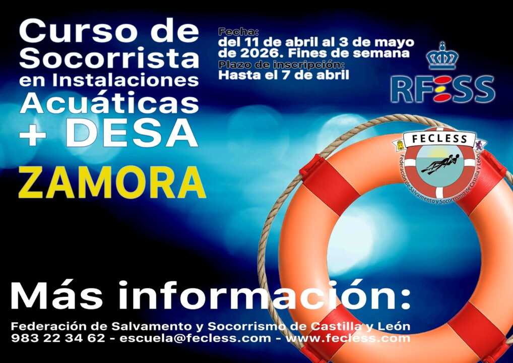 Curso socorrista Zamora