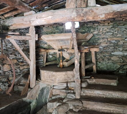 Molino hidráulico en Aliste