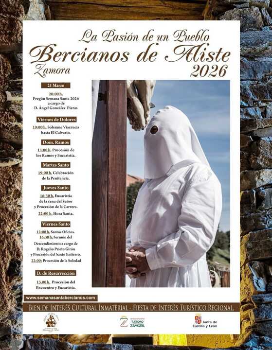 cartel Semana Santa de Bercianos de Aliste