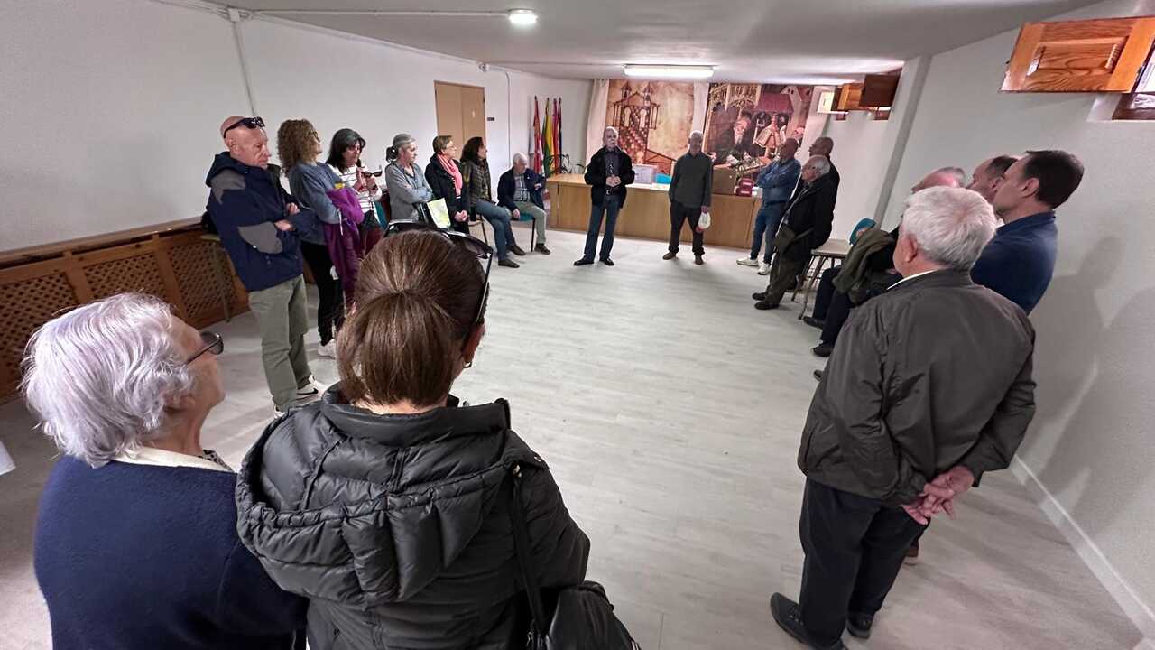 Reunión de la plataforma en la que se decidió poner fin a las protestas de los sábados