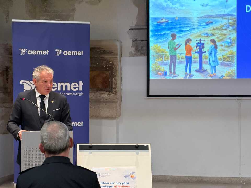 Nicanor Sen durante su intervención