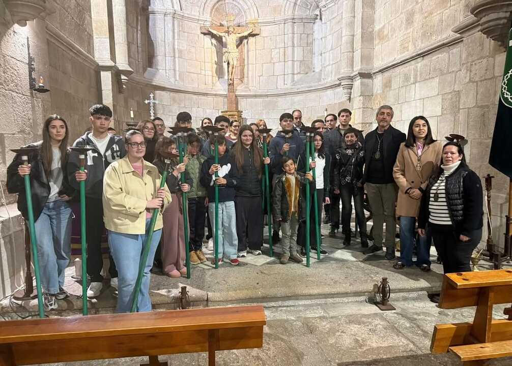 acto en la Igesia de la Horta de la cofrafía de la siete palabras _4