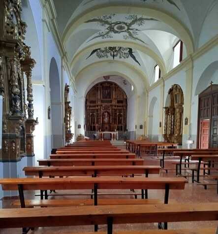 Iglesia de Santa Clara en el convento de las Clarisas