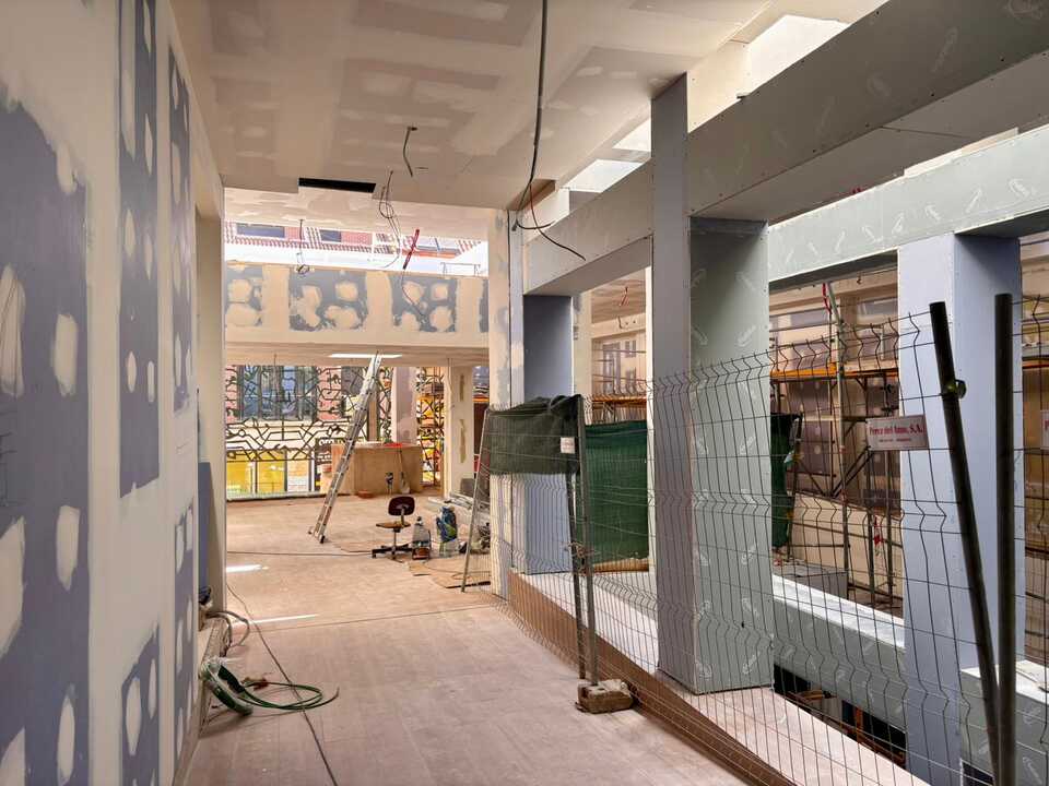 obras del Mercado de Abastos de Benavente (2)