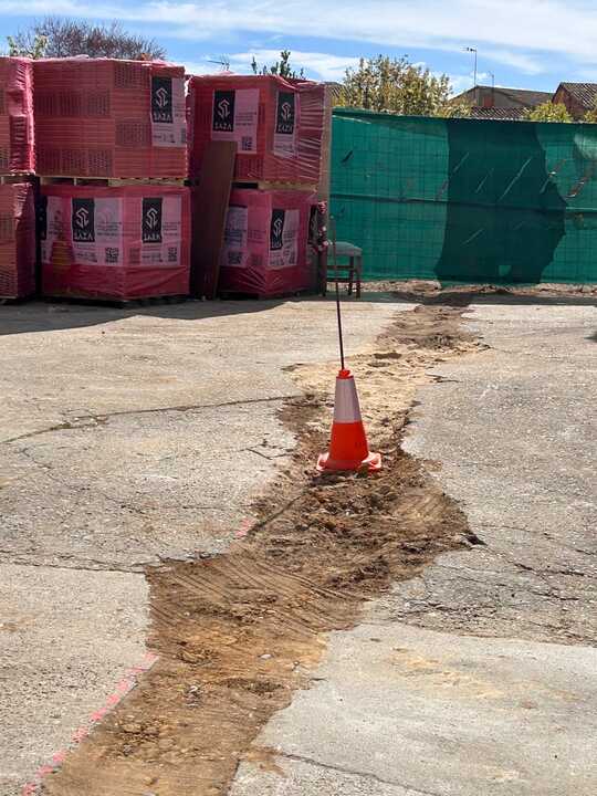Obras almacen municipal El Perdigón  2