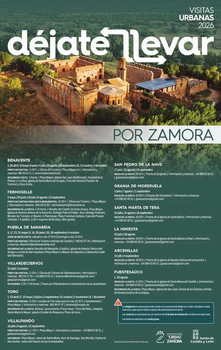 Déjate Llevar viistas urbanas 2026