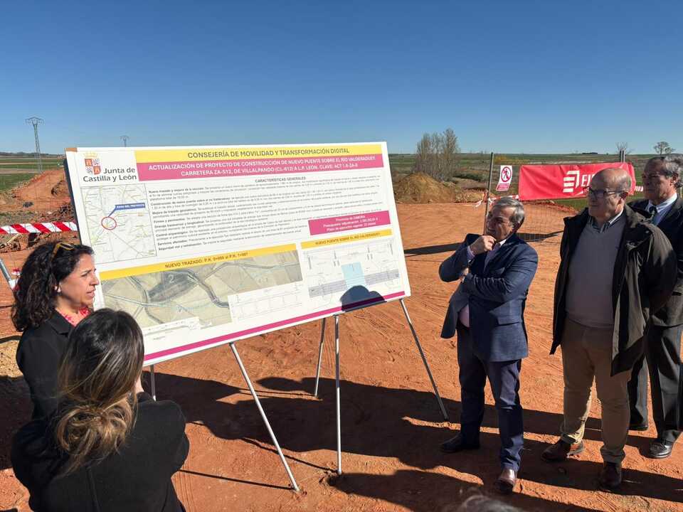  Obra del nuevo puente sobre el río Valderaduey _2