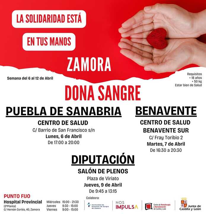 Semana 1 Abril Dona Sangre