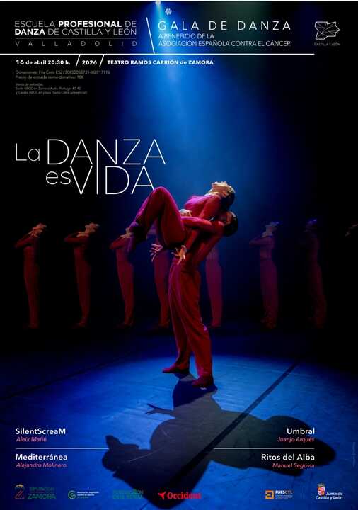 Cartel Gala de Danza Zamora