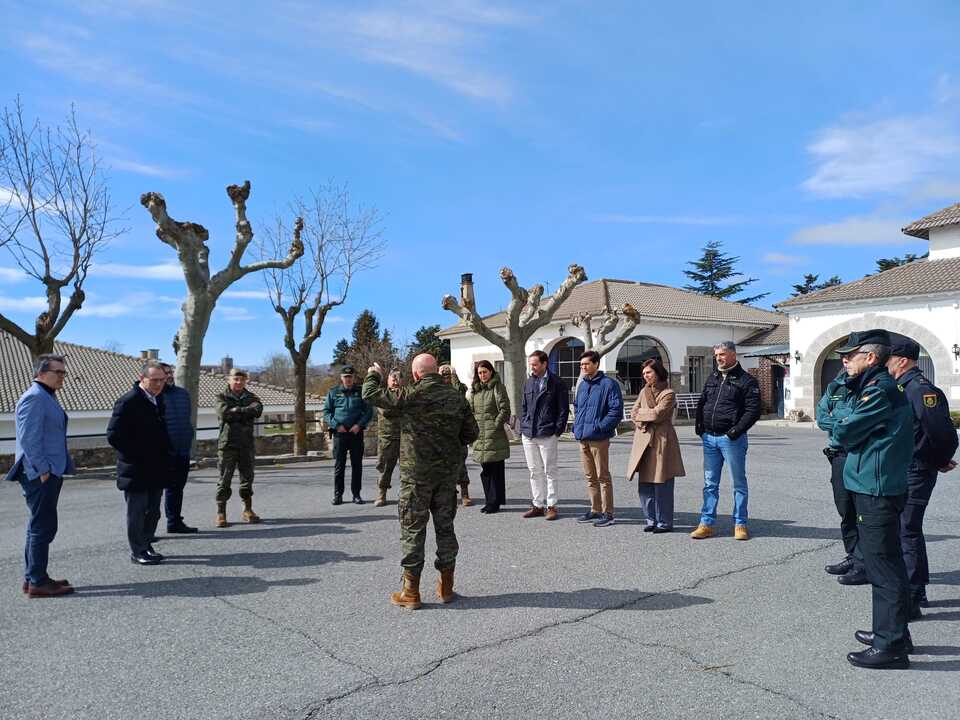 Visita de Ángel Blanco al Centro Militar de Cría Caballar de Ávila (3)