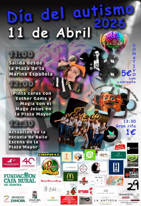Cartel Día Autismo