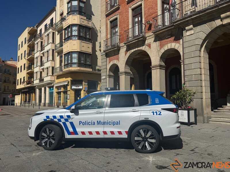 coche policía local de Zamora 
