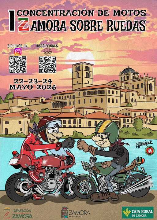 cartel Zamora Sobre Ruedas
