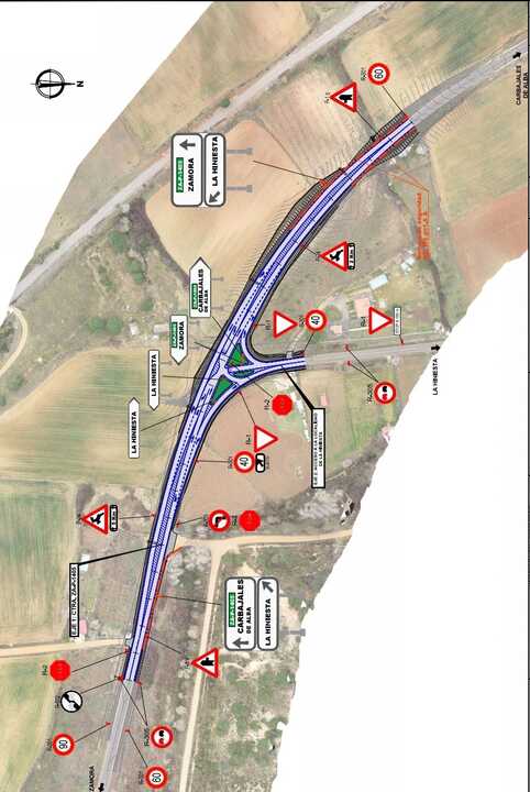 La Hiniesta Acceso Sur