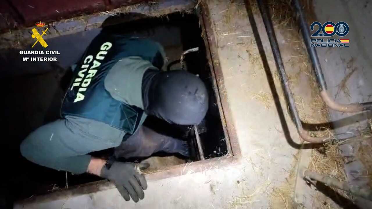 Desarticulada banda criminal Guardia Civil y policia Nacional