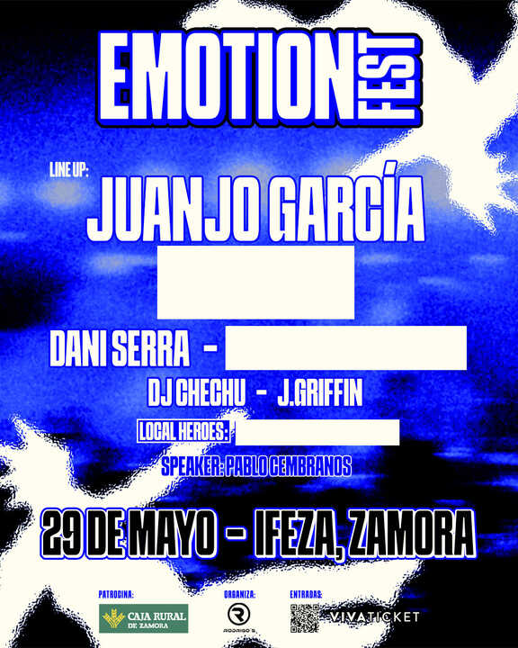 Cartel Emotion Fest por confirmar