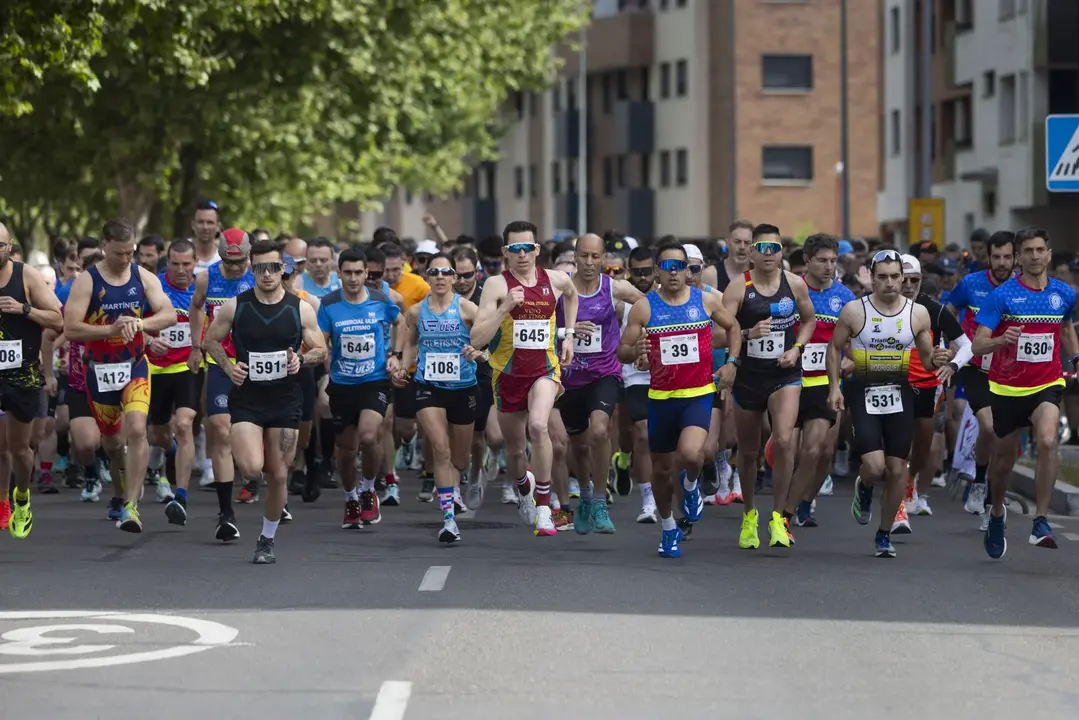primeros instantes Carrera dia Castilla y leon en Valladolid