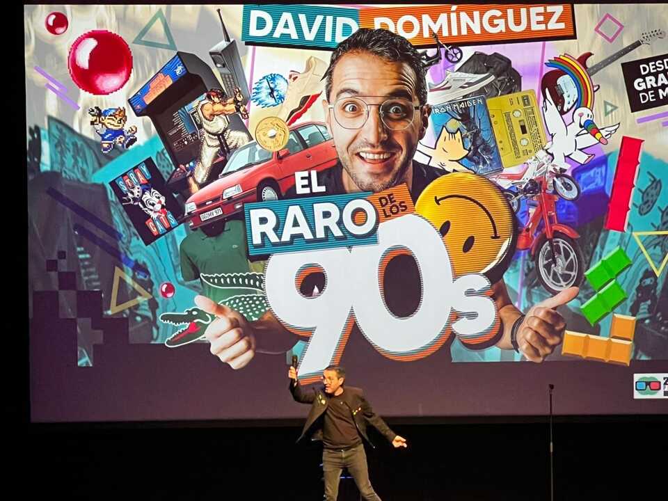 El raro de los 90 David Domínguez 
