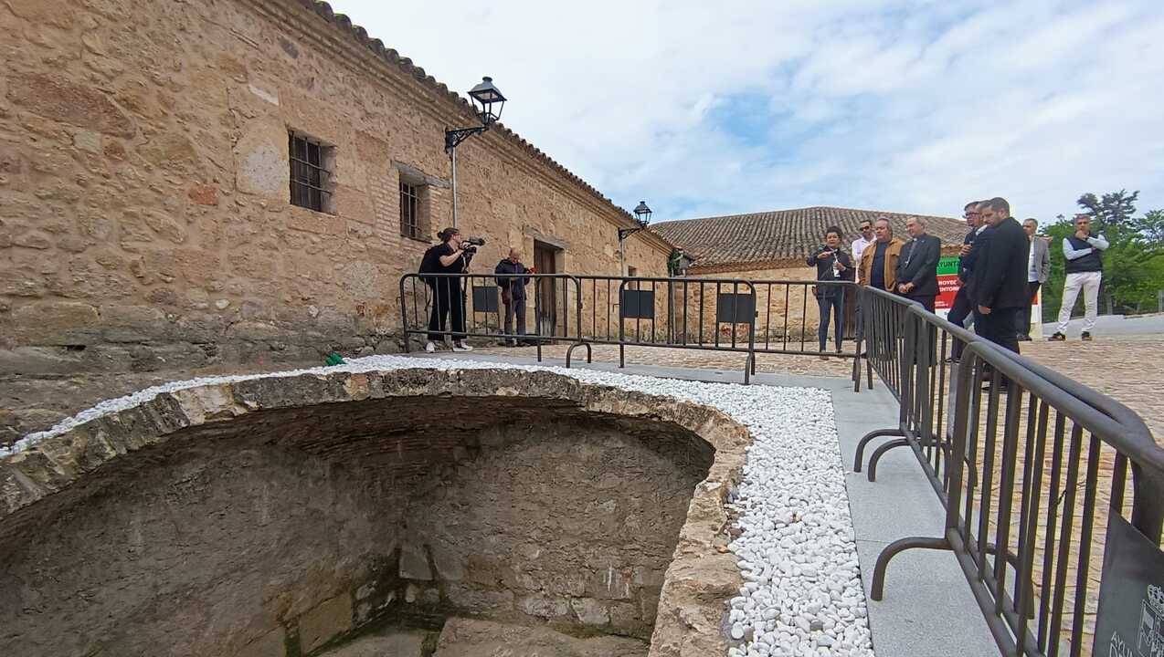 Aljibe descubierto en las obras de la trasera de la catedral