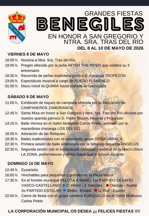 Fiestas Benegiles cartel