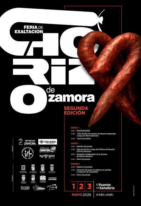 cartel Feria de Exaltación del Chorizo de Zamora