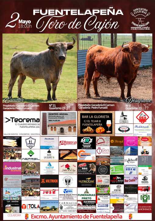 Astados Toro de Cajón Fuentelapeña